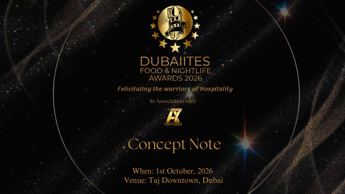 Dubaiites Food & Nightlife Awards 2026